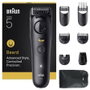 Braun BT5560 Serie 5 Recortadora de Barba y Patillas, 40 Longitudes, 8 Accesorios